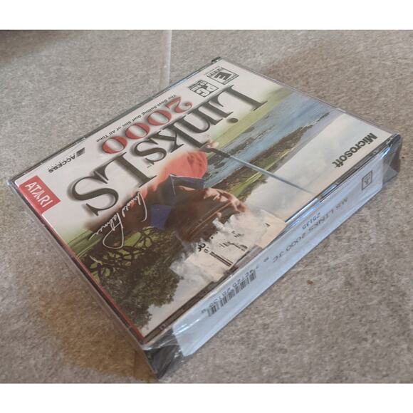 NEW Links LS 2000 by Atari PC Golf Game ( Arnold Palmer) Sealed - Picture 2 of 3